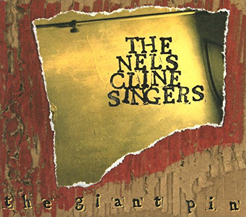 "Album cover with torn paper, red and tan background, and black text."