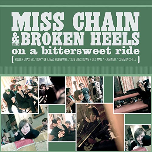 CD cover for “Miss Chain And The Broken Heel” with collage imagery.