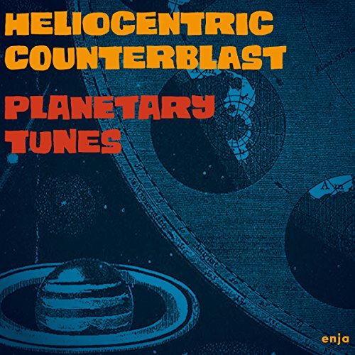 CD cover with planets and bold text: "Heliocentric Counterblast - Planetary Tunes".