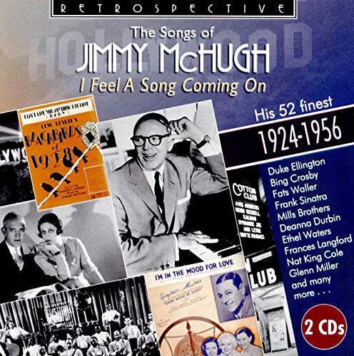 CD cover for "Jimmy McHugh - The Songs of Jimmy McHugh" with collage imagery.