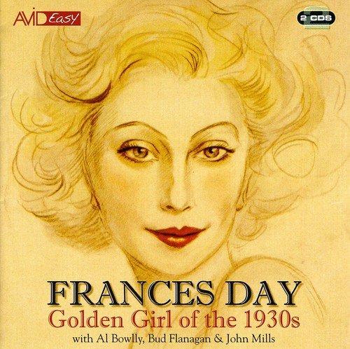 "Album cover featuring a yellow-toned illustration of a woman with curly blonde hair."