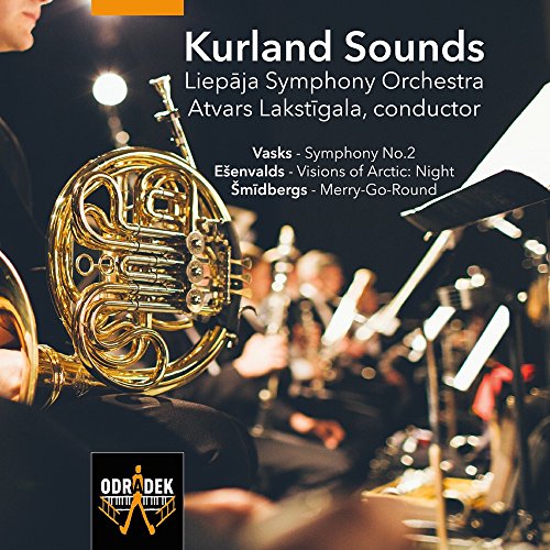 "Kurland Sounds" CD cover featuring a close-up of a French horn player.