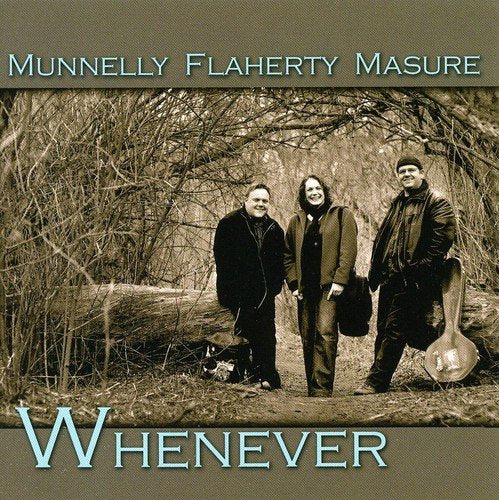 CD cover with three men standing in a wooded area, sepia-toned image.