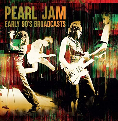 Pearl Jam 6-CD box set cover featuring band members performing live.