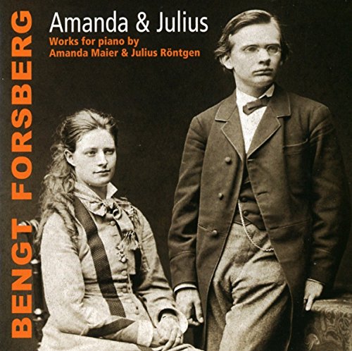 A sepia-toned CD cover featuring a man and woman in formal attire.