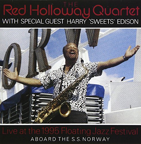 CD cover featuring Harry ‘Sweets’ Edison playing saxophone at a jazz festival.