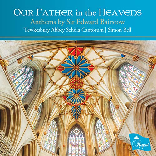 "CD cover featuring a church's vaulted ceiling with stained glass windows."