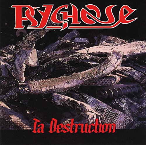 CD cover for Psychose’s “Ta Destruction” featuring a metallic claw.