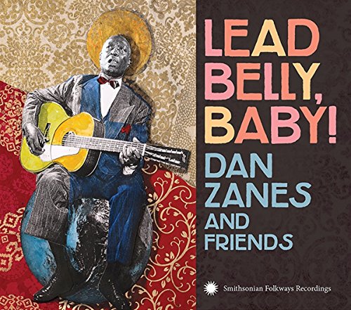 "Album cover with a man playing guitar, surrounded by ornate patterns and text."
