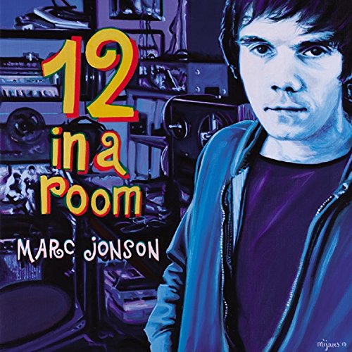 Album cover with a man in a workshop, text reads "12 in a room".