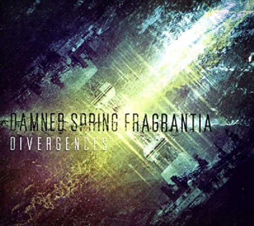 Album cover with abstract, dark background and the title "Divergences".