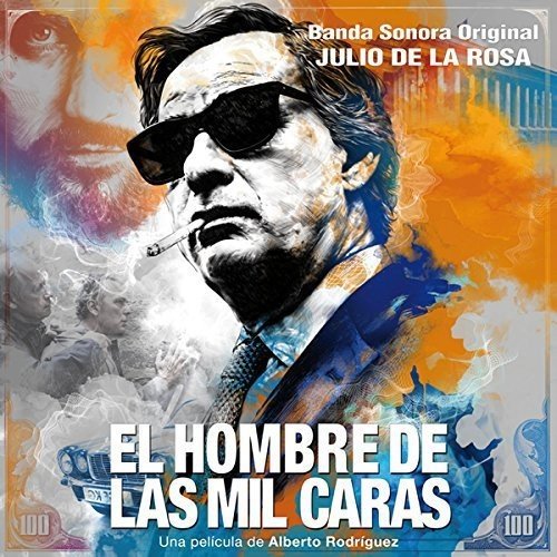 "CD cover with a man in sunglasses and a cigarette, surrounded by abstract background."