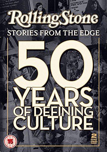 DVD cover for "Rolling Stone: Stories From The Edge," featuring portraits and text.