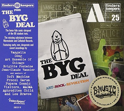 CD cover for "The Byg Deal" compilation, featuring abstract art and text.