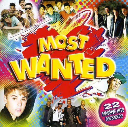 CD cover for “Most Wanted” featuring multiple pop music artists.