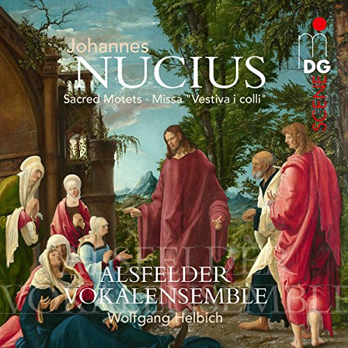 CD cover depicting a Renaissance painting of Jesus and followers.