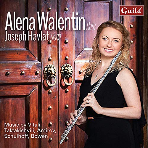 CD cover featuring flutist Alena Walentin and pianist Joseph Havlat.