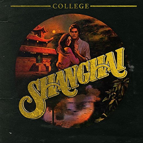 Vinyl record cover for “College - Shanghai” featuring a couple and pagoda.