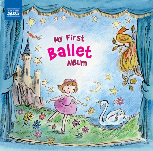 CD cover: fairytale illustration of a ballerina and castle scene.