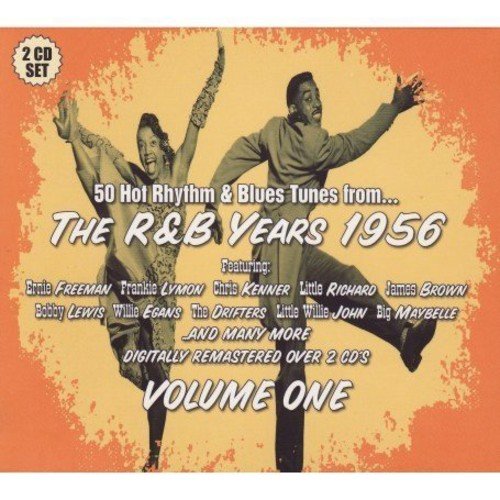 CD cover with dancing couple and "THE R&B YEARS 1956" text on orange background.