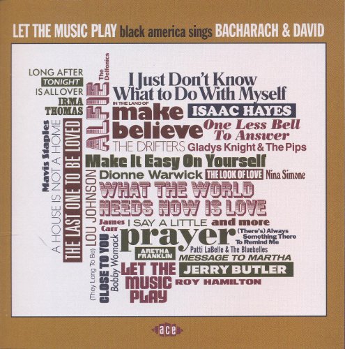 CD cover for “Let The Music Play,” featuring song titles and artists.