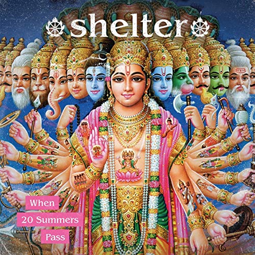 CD cover: Colorful depiction of multiple Hindu deities with ornate jewelry.