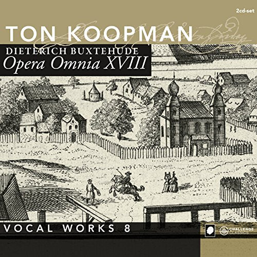 CD cover featuring a black-and-white village illustration with text overlays.