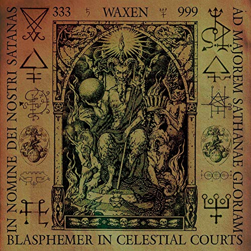 CD cover with detailed, dark illustration of a demonic figure and occult symbols.