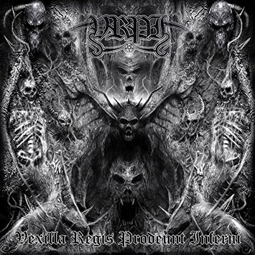 Dark, detailed album cover with demonic figures and ornate lettering.