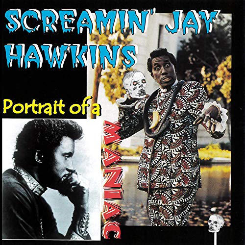 Screamin' Jay Hawkins album cover featuring a dramatic portrait and skull imagery.