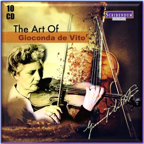 CD box set cover featuring a woman playing the violin with sepia-toned image.