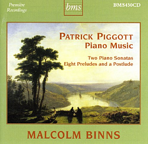 CD cover with a serene landscape painting and red text on a green background.