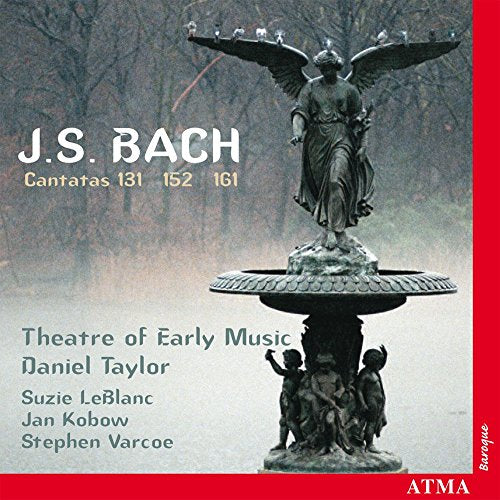 CD cover featuring a statue of an angel on a fountain.
