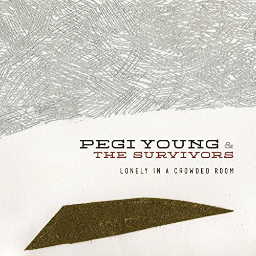 CD album cover with abstract design, featuring "Pegi Young & The Survivors" text.