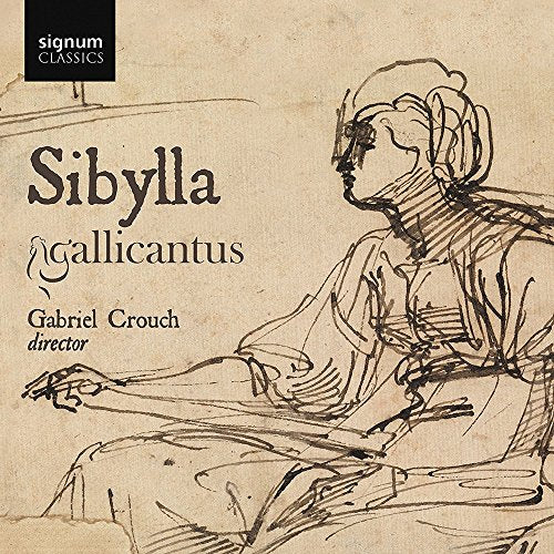 CD cover with sketch of a seated woman and text "Sibylla".