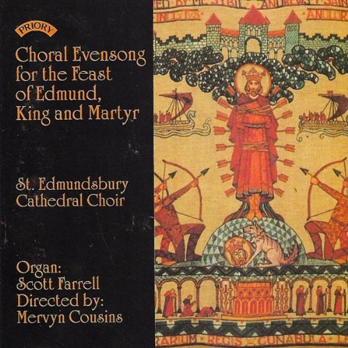 CD cover: medieval illustration of a king with musical text.