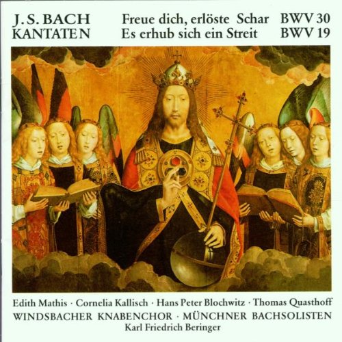 CD cover: Renaissance-style painting of crowned Jesus with angels and musicians.