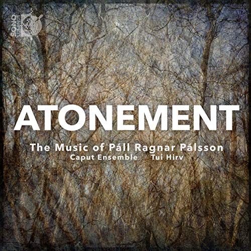 Blu-ray cover for “Atonement” featuring abstract tree bark texture.