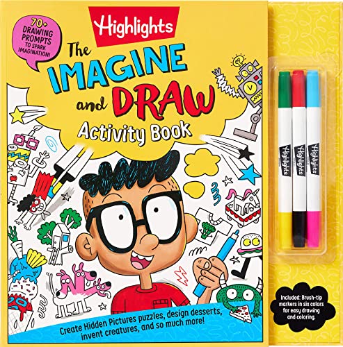 Imagine and Draw Activity Book (Highlights Imagination Activity Books)