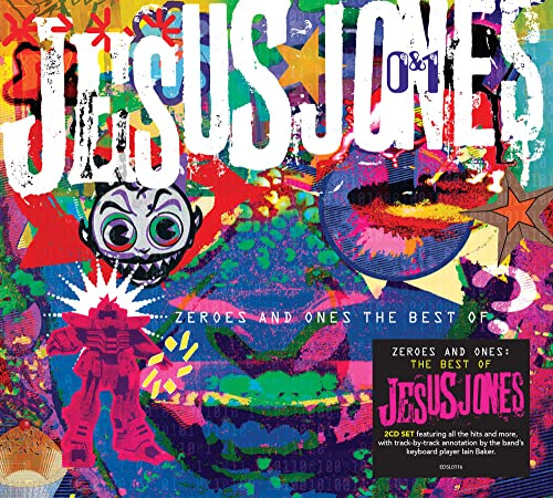 CD cover for Jesus Jones’ “Zeroes And Ones: The Best Of” album.