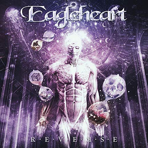 CD cover: ethereal figure with skulls and cosmic purple background.