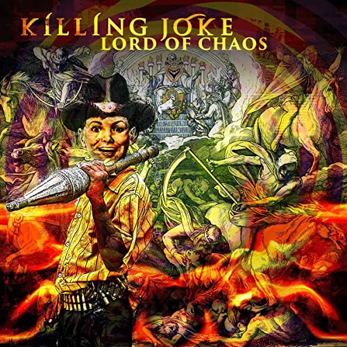 Album cover for Killing Joke’s “Lord Of Chaos” featuring a man with a flute.