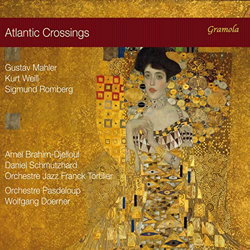 CD cover: portrait of a woman in a golden, ornate Art Nouveau style.