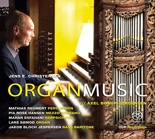 CD cover with man playing an ornate organ, titled "Organ Music".