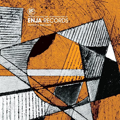 Album cover for "You Need This! An Introduction To Enja Records" with abstract shapes.