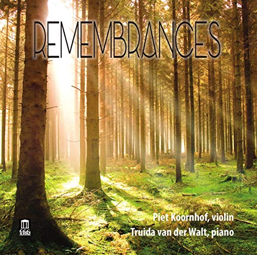 CD cover: forest scene with title “Remembrances” and artist names.