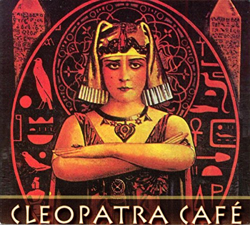 CD cover featuring a stylized portrait of Cleopatra with Egyptian motifs.
