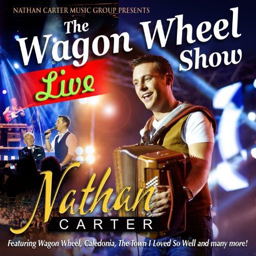 Nathan Carter album cover featuring the artist with musicians and a crowd.