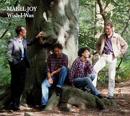 CD cover: Four men in casual wear pose by a large tree.