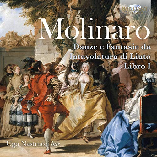 CD cover: Baroque painting of figures, title “Molinaro” and artist “Ugo Nastrucci.”